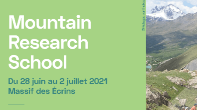 [1ère édition] 🏔️ Mountain Research School - Doctorant.e.s des unités de recherche rattachées aux Labex ITTEM et OSUG participez à une itinérance dans le massif des Ecrins