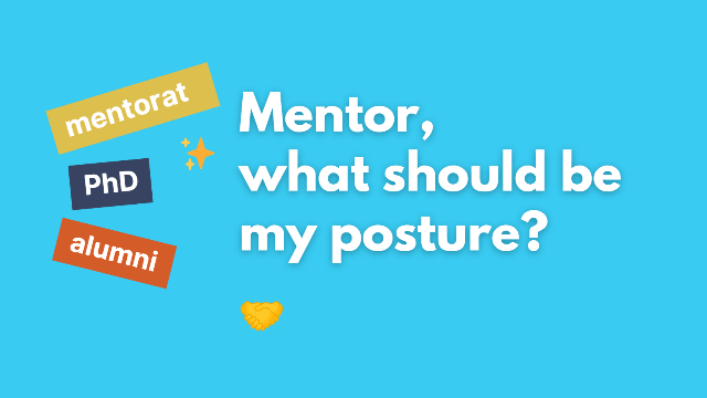 Mentor, what should be my posture?