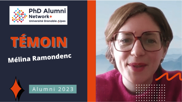 TEMOIGNAGE - Mélina RAMONDENC - Thèse CIFRE