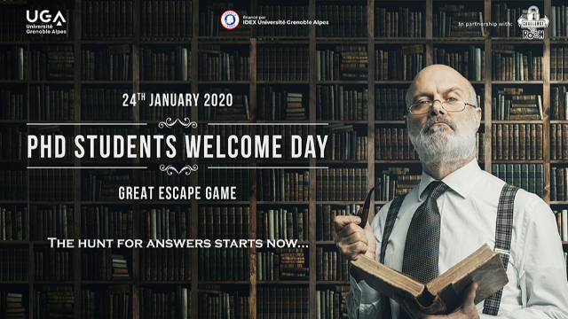Un Escape Game pour la Journée d'Accueil des Doctorants de l'UGA