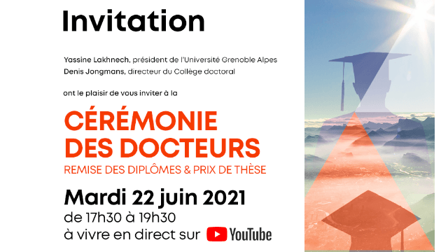 Cérémonie des docteurs 2021
