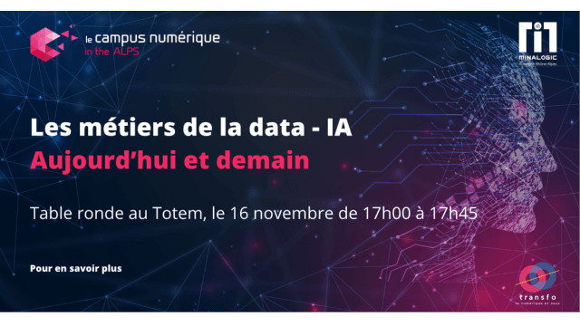 Les métiers de la data - IA  Aujourd’hui et demain