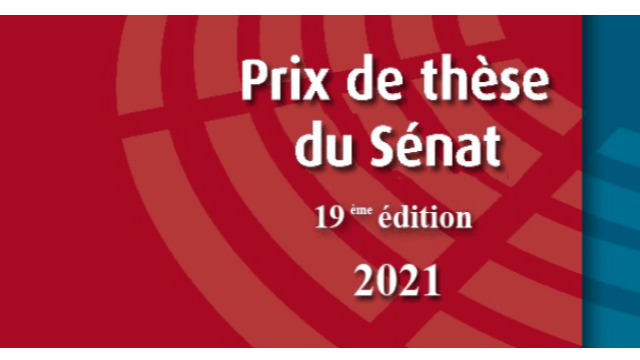 Prix de thèse du Sénat 2021